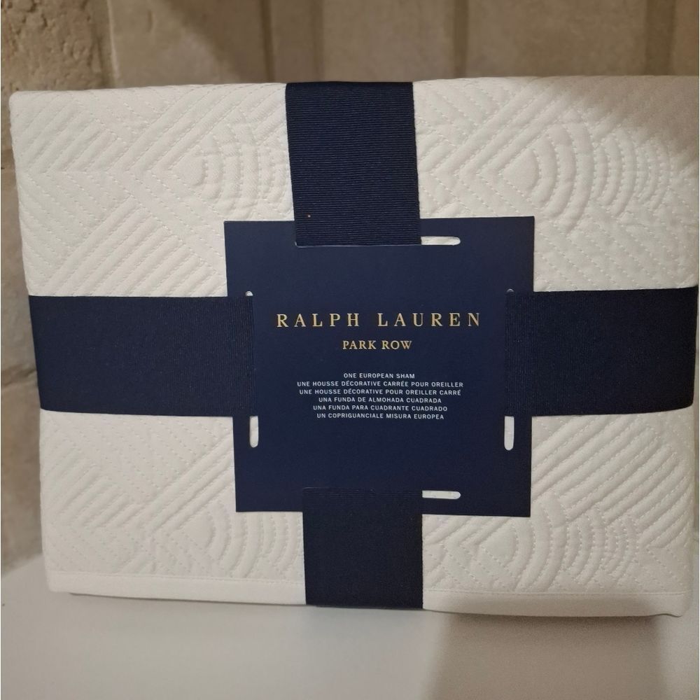 Ralph Lauren European Sham 26" x 26" NWT